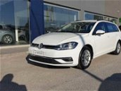 Volkswagen Golf Variant 1.6 TDI 115 CV DSG Business BlueMotion Tech. del 2019 usata a Ancona