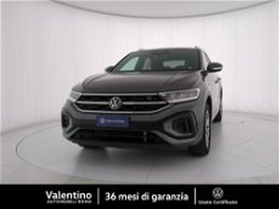 Volkswagen T-Roc 2.0 TDI SCR 150 CV DSG R-Line del 2022 usata a Roma