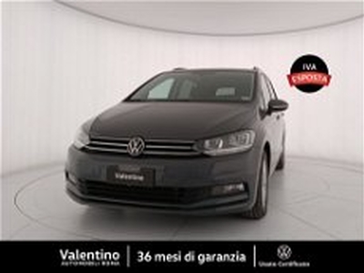 Volkswagen Touran 2.0 TDI 150 CV SCR DSG Business BlueMotion Technology my 18 del 2021 usata a Roma