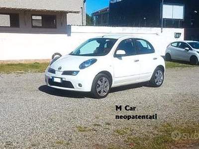 Nissan Micra 1.2 5 porte neopatentati