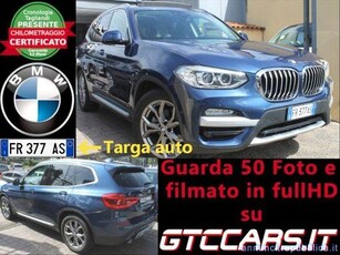 Bmw X3 20d xLine Aut F1 Tetto Nav UNIPRO TAGLIANDI BMW Roma