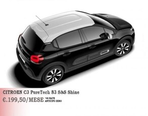 Citroen C3 PureTech 83 S&S Shine usato