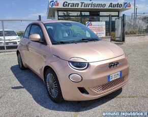 Fiat 500 Icon 42 kWh ROSE GOLD PREZZO REALE FULL LED PDC Ciampino