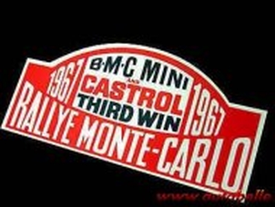 adesivo per BMC Austin Morris Mini Cooper nuovo eu