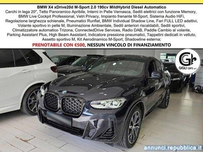 BMW X4 Xdrive20d mhev 48V Msport auto