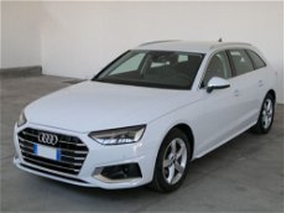 Audi A4 Avant 30 TDI/136 CV S tronic Business Advanced del 2021 usata a Catania