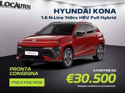 Usato 2024 Hyundai Kona 1.6 Benzin 141 CV (30.500 €)