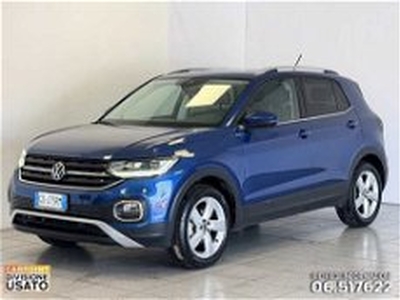 Volkswagen T-Cross 1.0 TSI 110 CV Advanced del 2021 usata a Roma