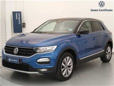 Volkswagen T-Roc 1.5 TSI ACT DSG Style BlueMotion Technology del 2020 usata a Busto Arsizio