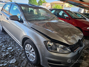 Golf 1600 turbodiesel sinistrata