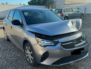 Opel corsa 1.2 benzina 2020 sinistrata