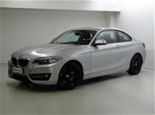 BMW Serie 2 Coupé 218d Sport aut. del 2016 usata a Tavernerio