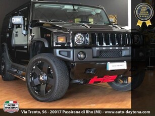 HUMMER H2 6.0 V8 SUV Platinum LUXURY TOTAL BLACK XD 22 Benzina