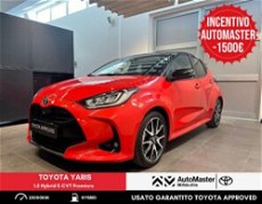 Toyota Yaris 1.5 Hybrid 5 porte Premiere del 2020 usata a Ferrara