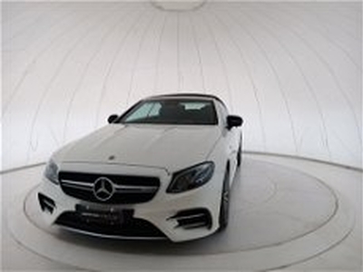 Mercedes-Benz Classe E Cabrio 53 4Matic+ EQ-Boost Cabrio AMG del 2019 usata a Bari