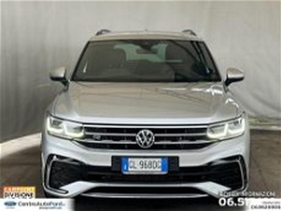 Volkswagen Tiguan 2.0 tdi R-Line 150cv dsg del 2022 usata a Albano Laziale