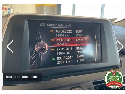 BMW SERIE 2 ACTIVE TOURER d Active Tourer Uniproprietario In Arrivo