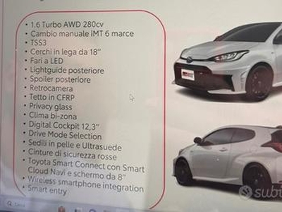 Toyota Yaris 1.6 Turbo 3 GR Yaris Circuit 2025 new