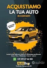 Acquistiamo la tua auto