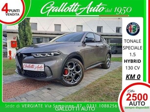 ALFA ROMEO TONALE 1.5 130 CV MHEV TCT7 Edizione Speciale KM 0 GALLOTTI AUTO - VIA SEMPIONE