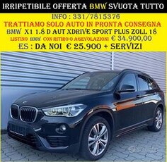 BMW X1 1.8 D AUT XDRIVE SPORT ZOLL 18 XENON