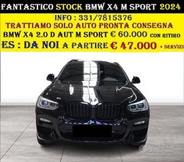 BMW X4 2.0 D AUT M SPORT VARIE AZIENDALI