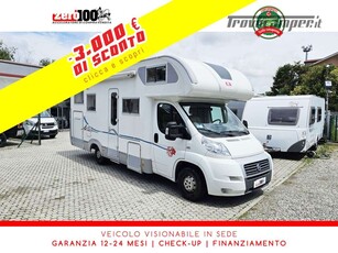 Camper Mansardato Adria Coral 660 SP Matrimoniale trasversale e Garage UNICO PR