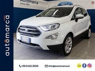 Ford EcoSport 1.5 Ecoblue 95 CV Start&Stop Titanium del 2021 usata a Silea