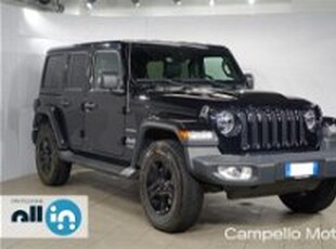 Jeep Wrangler Unlimited 2.2 Mjt II Sahara del 2020 usata a Venezia