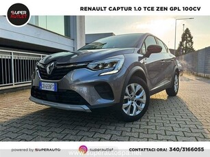 RENAULT CAPTUR 1.0 tce Zen Gpl 100cv