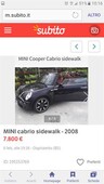 MINI CABRIO SIDEWALK