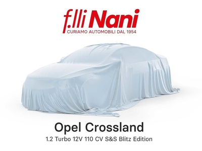 Opel Crossland 1.2 Turbo 12V 110 CV S&S Blitz Edition