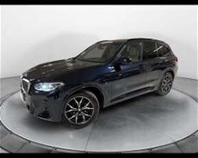 BMW X3 xdrive20d mhev 48V Msport auto del 2022 usata a Pozzuoli