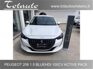 Peugeot 208 BlueHDi 100 Stop&Start 5 porte Active Pack del 2021 usata a Ghilarza