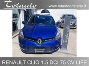 Renault Clio dCi 8V 75CV Start&Stop 5 porte Energy Life del 2018 usata a Ghilarza