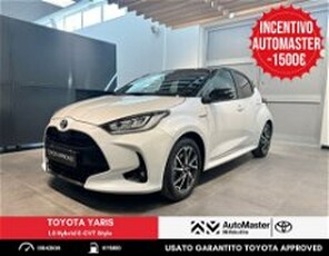 Toyota Yaris 1.5 Hybrid 5 porte Style del 2021 usata a Ferrara