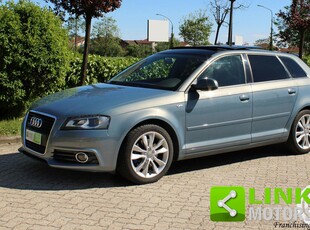 AUDI A3 SPB 2.0 TFSI quattro 200 CV S tronic Ambition Usata