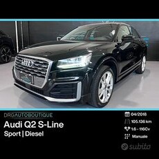 Audi Q2 1.6 30 TDI Sport Sline/Led/Navi/18''