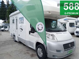 CAMPER PEGASO DUCATO DOPPIA DINETTE 7 POSTI LETTO CASTELLO GARAGE CLIMATIZZATORE