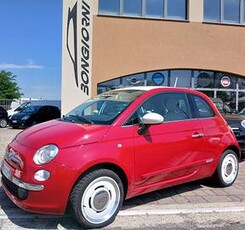 Fiat 500 vintage 57 rossa pelle frau km 41000 orig