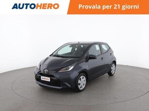 Toyota Aygo 1.0 VVT-i 69 CV 5 porte x-cool MMT Usate