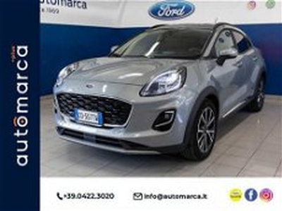 Ford Puma 1.0 EcoBoost 125 CV S&S Titanium del 2021 usata a Silea