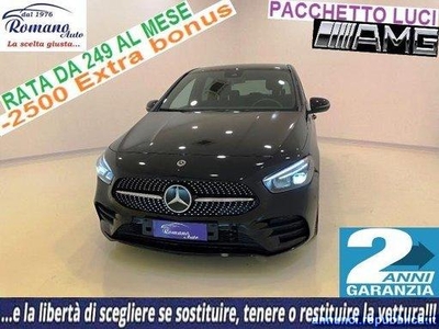 MERCEDES - Classe B 180d 2.0 116CV Automatic Premium AMG#PACCHETTO LUCI A 64 COLORI!