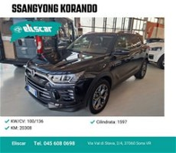 Ssangyong Korando 1.6 Diesel 2WD Dream del 2021 usata a Sona