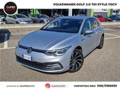 Volkswagen Golf 2.0 tdi Edition 115cv del 2020 usata a Vigevano