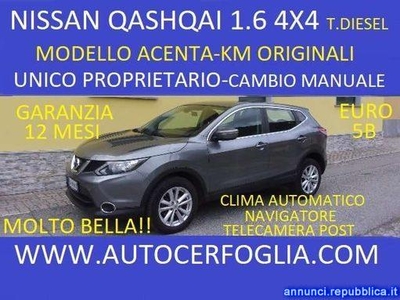 Nissan Qashqai 1.6 dci Acenta 4wd 130cv-UNICO PROPRIETARIO! Samolaco