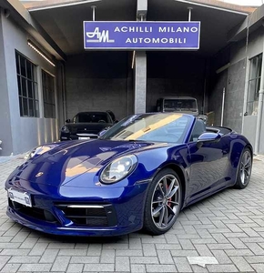 Porsche 911/992 RUOTE STERZANTI Carrera 4S Cabriolet SPORT DESIGN da Achilli Milano