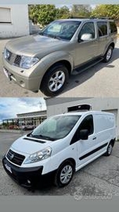 NISSAN Pathfinder e FIAT SCUDO FRIGO