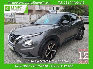 NISSAN Juke 1.0 DIG-T 117 CV DCT Tekna Usata