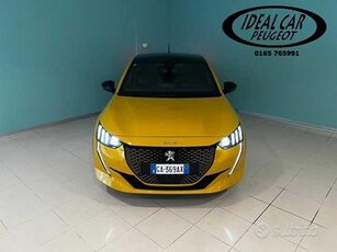 Peugeot 208 motore elettrico 136 CV 5 porte GT